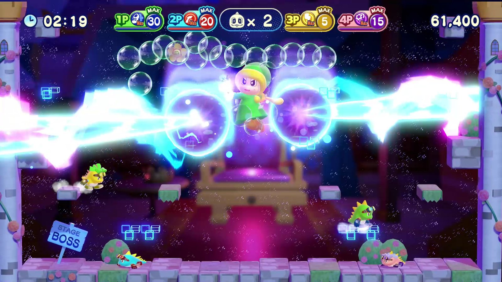 泡泡龙4伙伴:头骨怪与创意工坊/Bubble Bobble 4 Friends: The Baron’s Workshop