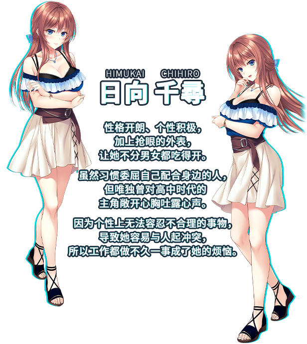 日向千寻的工作总是做不久