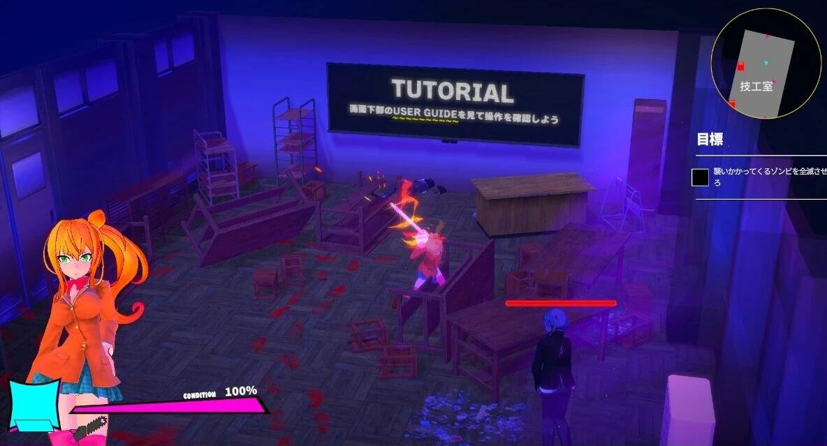 【PC/3D/ACT/中文/全动态】电锯辣妹与僵尸 V1.1.0 官方中文版【2.5G】