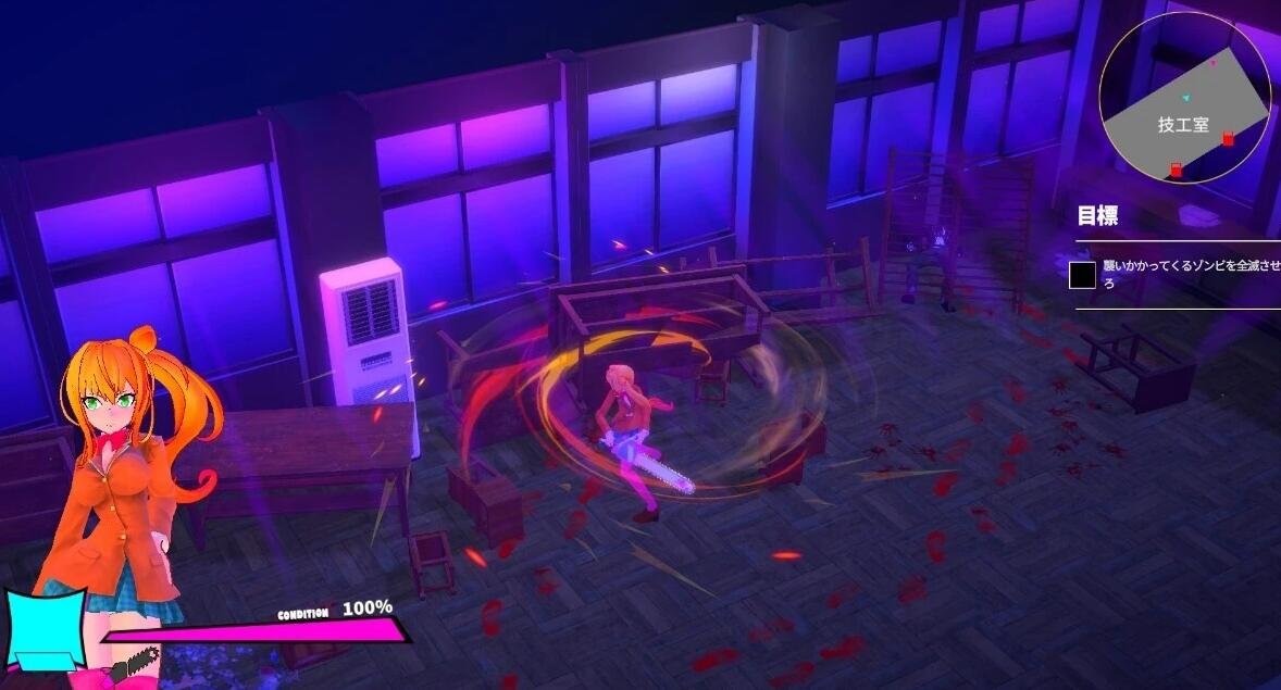 【PC/3D/ACT/中文/全动态】电锯辣妹与僵尸 V1.1.0 官方中文版【2.5G】