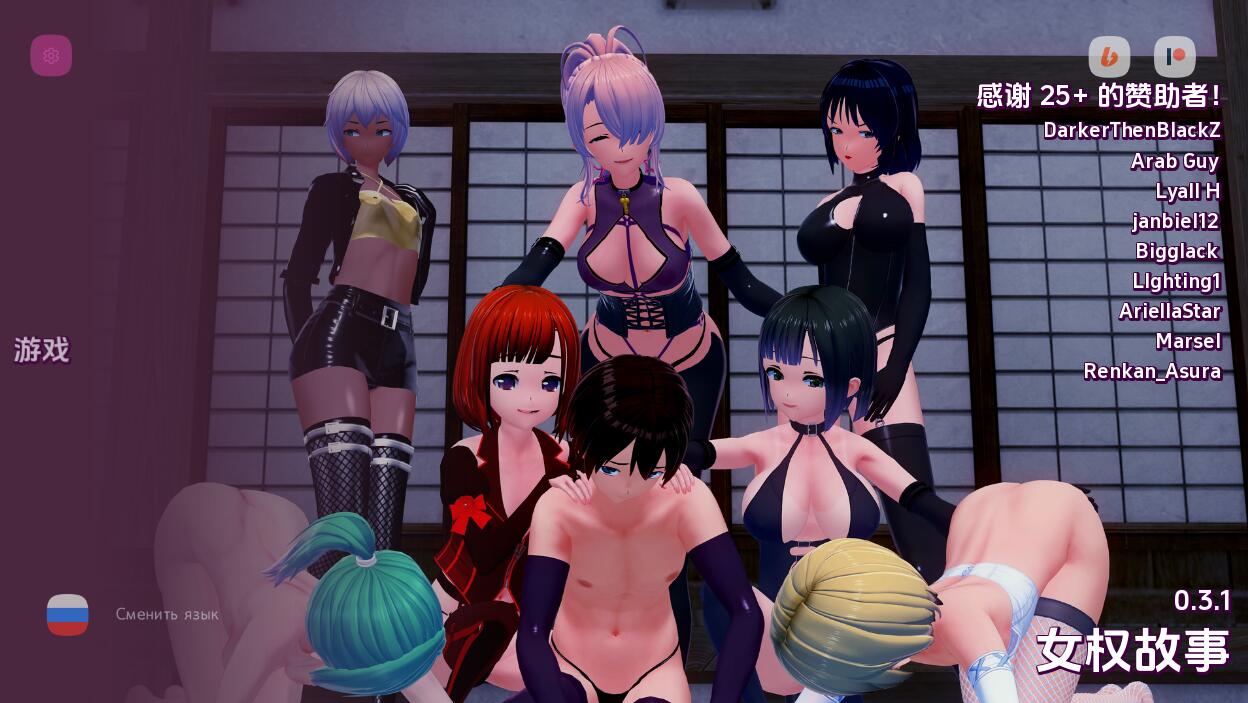 【SD/日系/SLG/汉化】女权故事 Femdom Stories-0.3.1 PC+安卓汉化版【1.2G】