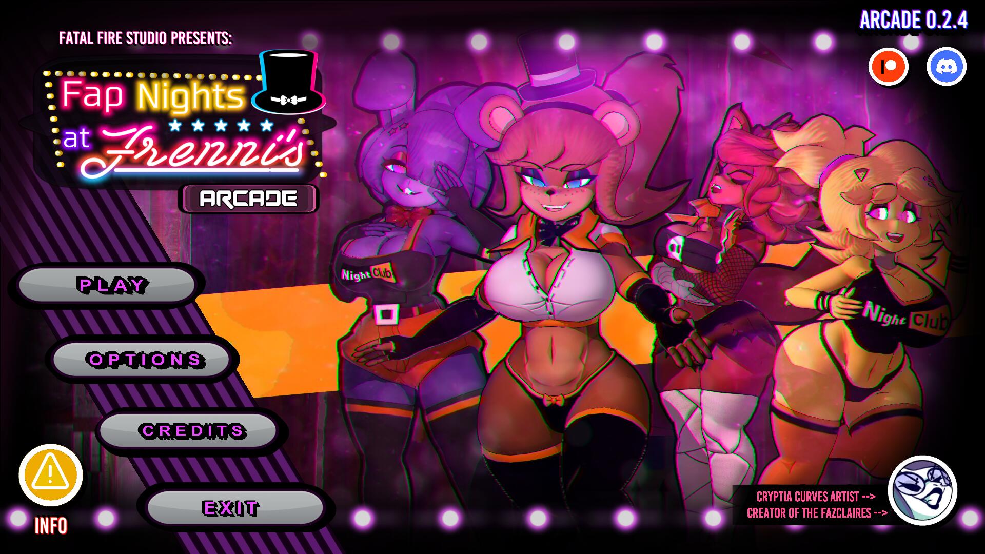 【PC/ACT/玩具熊同人/3D/巨乳/英文】Fap Nights at Frenni&#8217;s Night Club [v0.2.4] 英文版【4.5G】