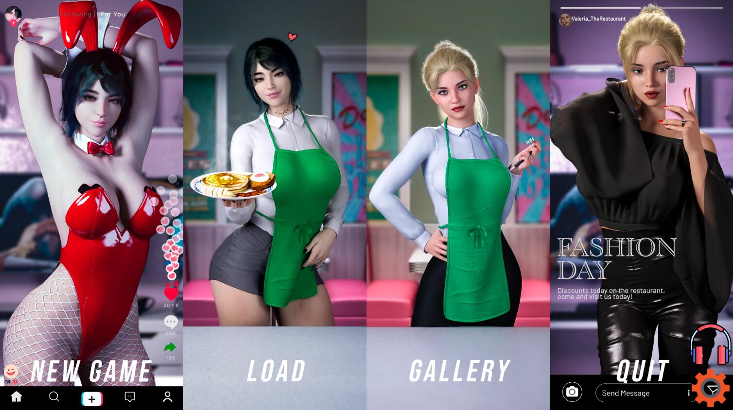 【SD/SLG/汉化/动态】餐厅 The Restaurant-v0.2.1 PC+安卓汉化版【2G】
