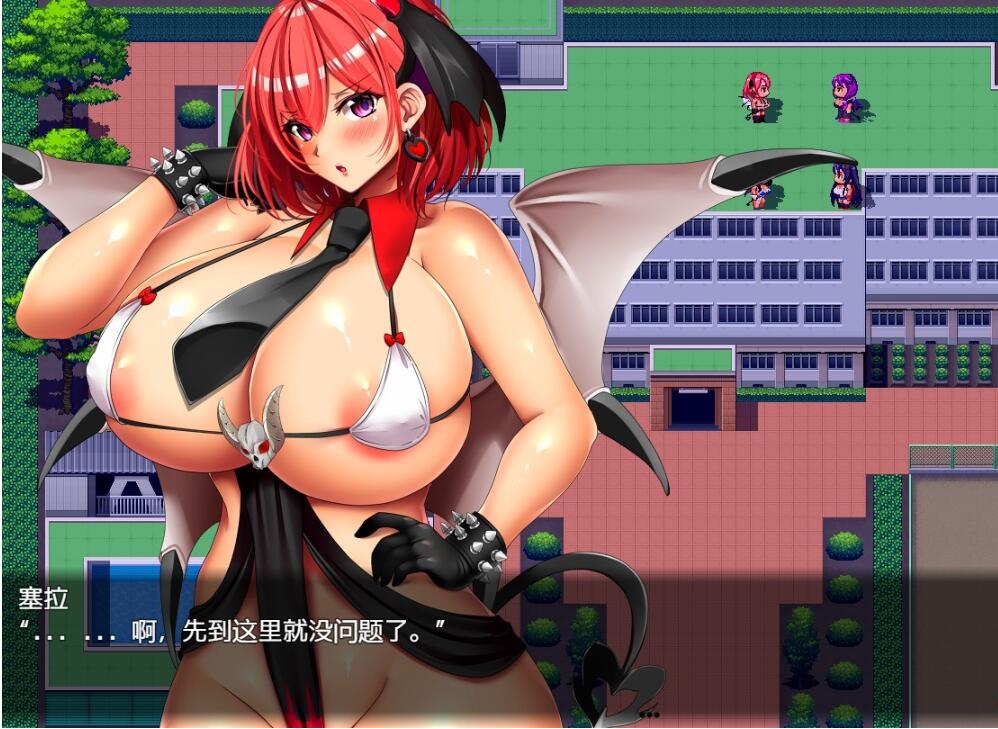 【PC/2D/超大RPG/汉化】超级欧派战斗エロ:银魔契约 DL限定汉化版【2G】