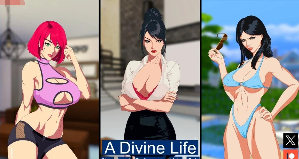 【PC/2D/SLG/汉化】A Divine Life Ver0.2 汉化版【300M】