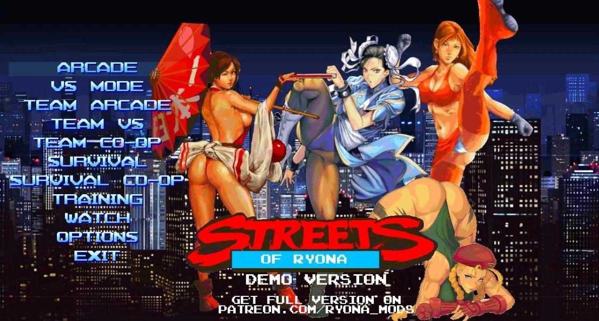 【PC/2D/拳皇ACT/英文/动态】龙之街道 V1.2.8 最新英文测试版【260M】