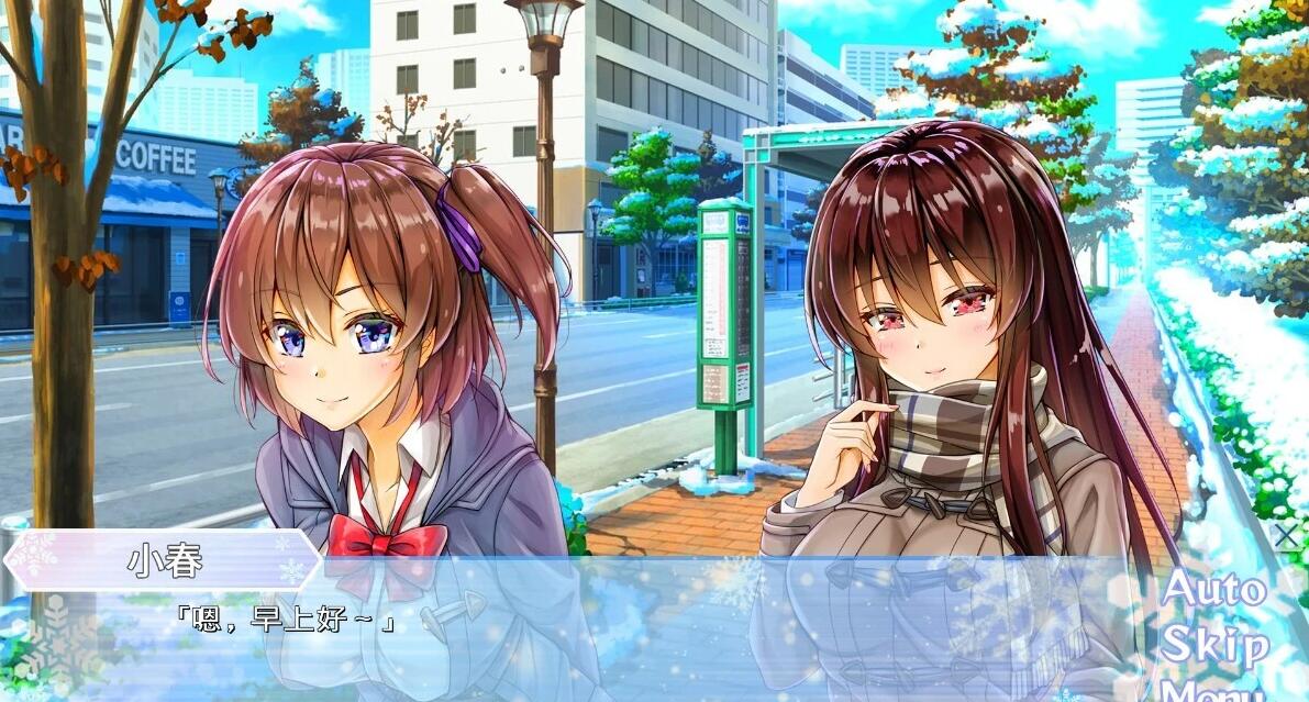 【PC/2D/ADV/汉化】Aikano~雪空的三角关系 V1.0.1 AI汉化版【2.3G】