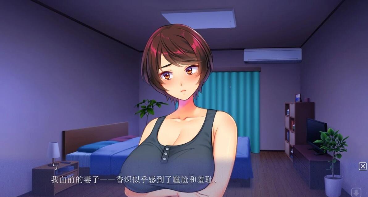 【PC/2D/ADV/汉化】在墙的那一边,妻子甜美的声音 AI汉化版【3.6G】