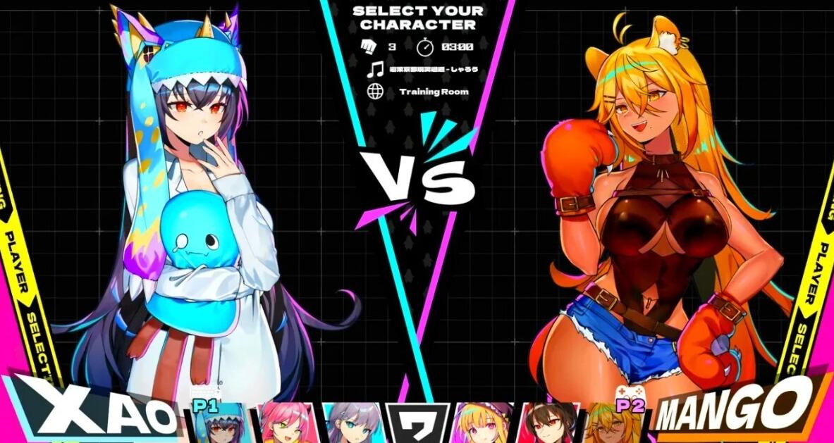 【PC/2D/FTG/中文】乱斗少女 SmashGirls  V1.0.10 STEAM官方中文步兵版【2G】