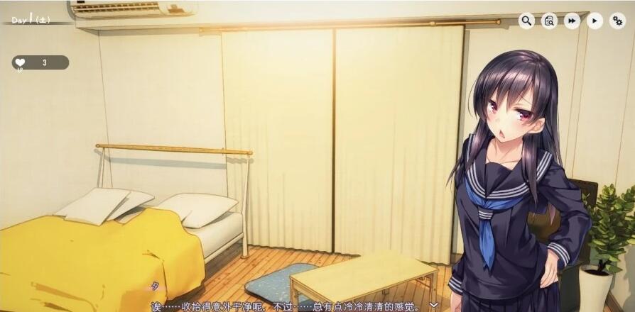 【SD/2D/互动养成/动态】家出少女-1room V1.23 双端官中完结版+CG存档【950M】