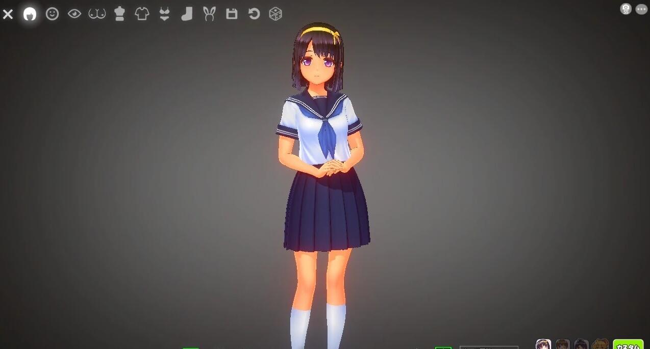 【PC/3D/SLG/汉化】夏日之吻  夏のサカり-カスタム×ベンチマーク V0.11汉化体验版【2.2G】