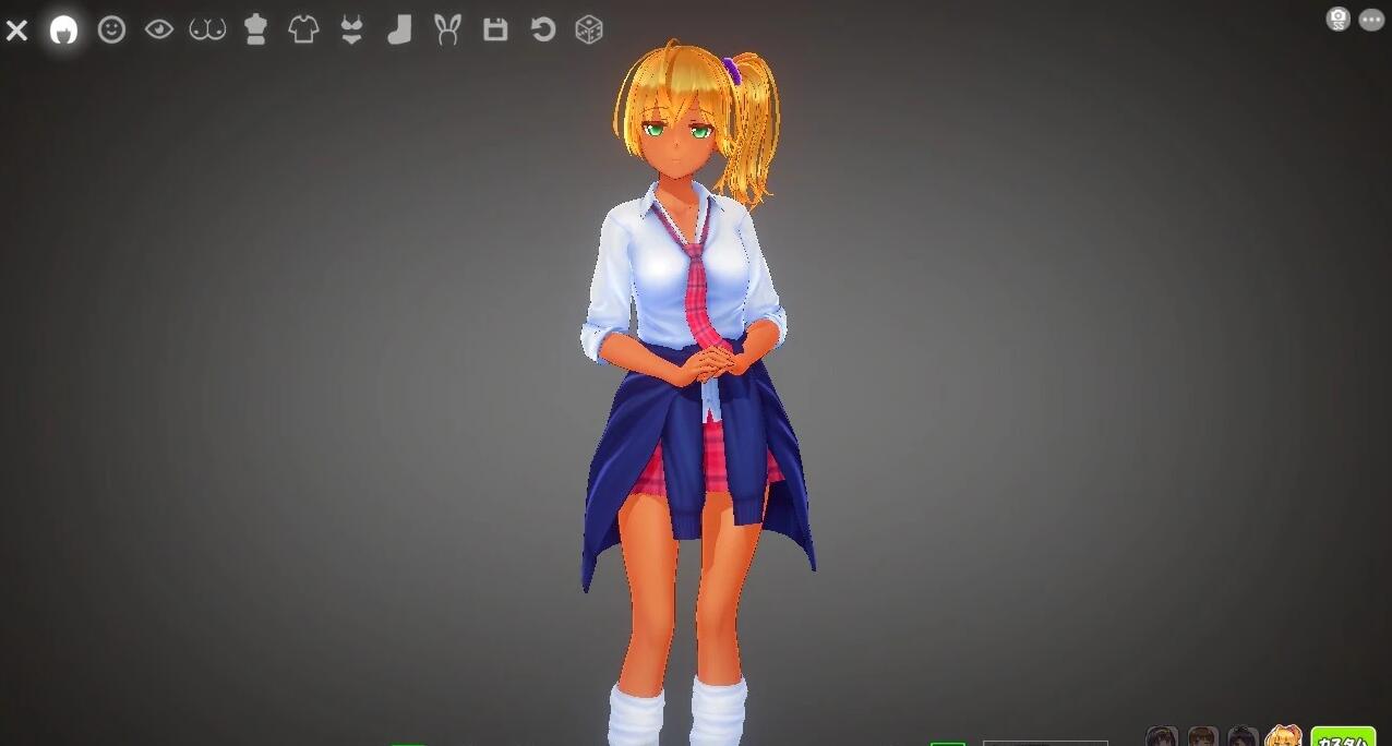 【PC/3D/SLG/汉化】夏日之吻  夏のサカり-カスタム×ベンチマーク V0.11汉化体验版【2.2G】