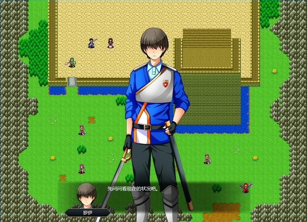 【PC/2D/RPG+SLG/汉化】圣女骑士公主~堕入黑暗的身心 AI汉化版+存档【1G】