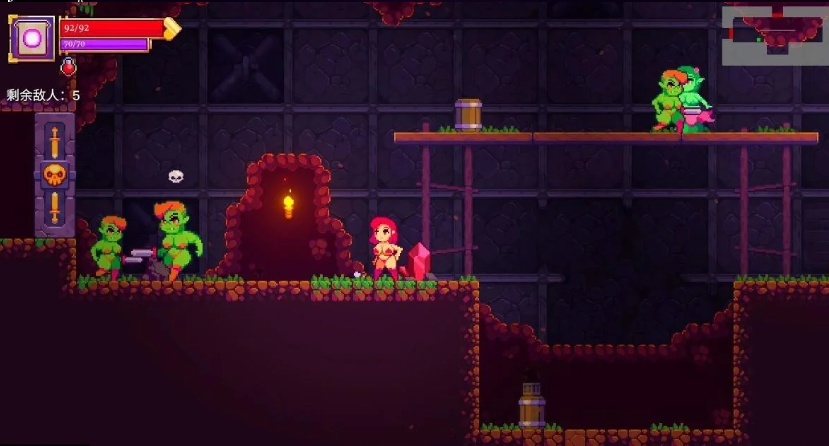 【PC/2D/ACT/中文】猩红少女 Scarlet Maiden V1.33 STEAM官方中文版【560M】