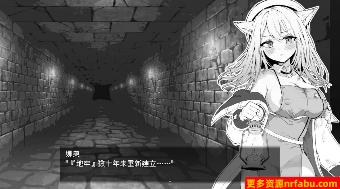 【PC/2D/黑白RPG/中文】奈绪正在发情~兽耳少女与色色的治疗 DL官中【600M】