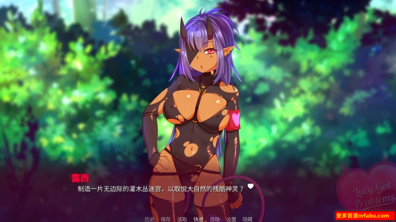 【PC/2D/ADV/中文】露西惹了大麻烦?沙雕魅魔作死记!V1.5 STEAM官中版【1.2G】