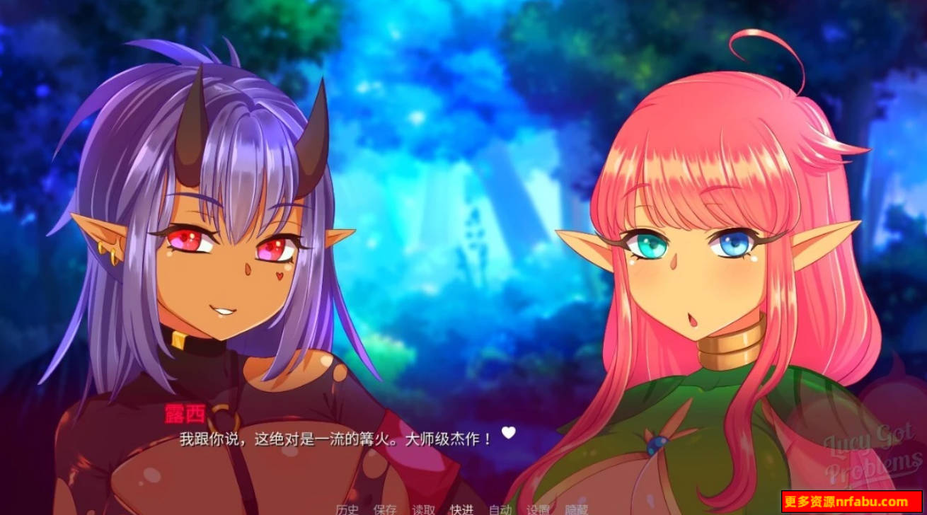 【PC/2D/ADV/中文】露西惹了大麻烦?沙雕魅魔作死记!V1.5 STEAM官中版【1.2G】