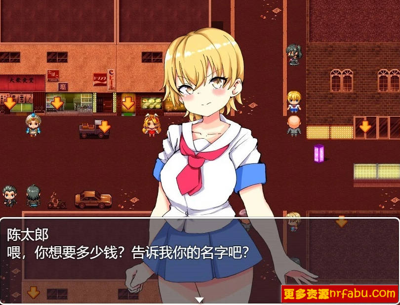 【PC/2D/RPG/汉化】瑟情界周边的JK站街 AI汉化版+存档【500M】