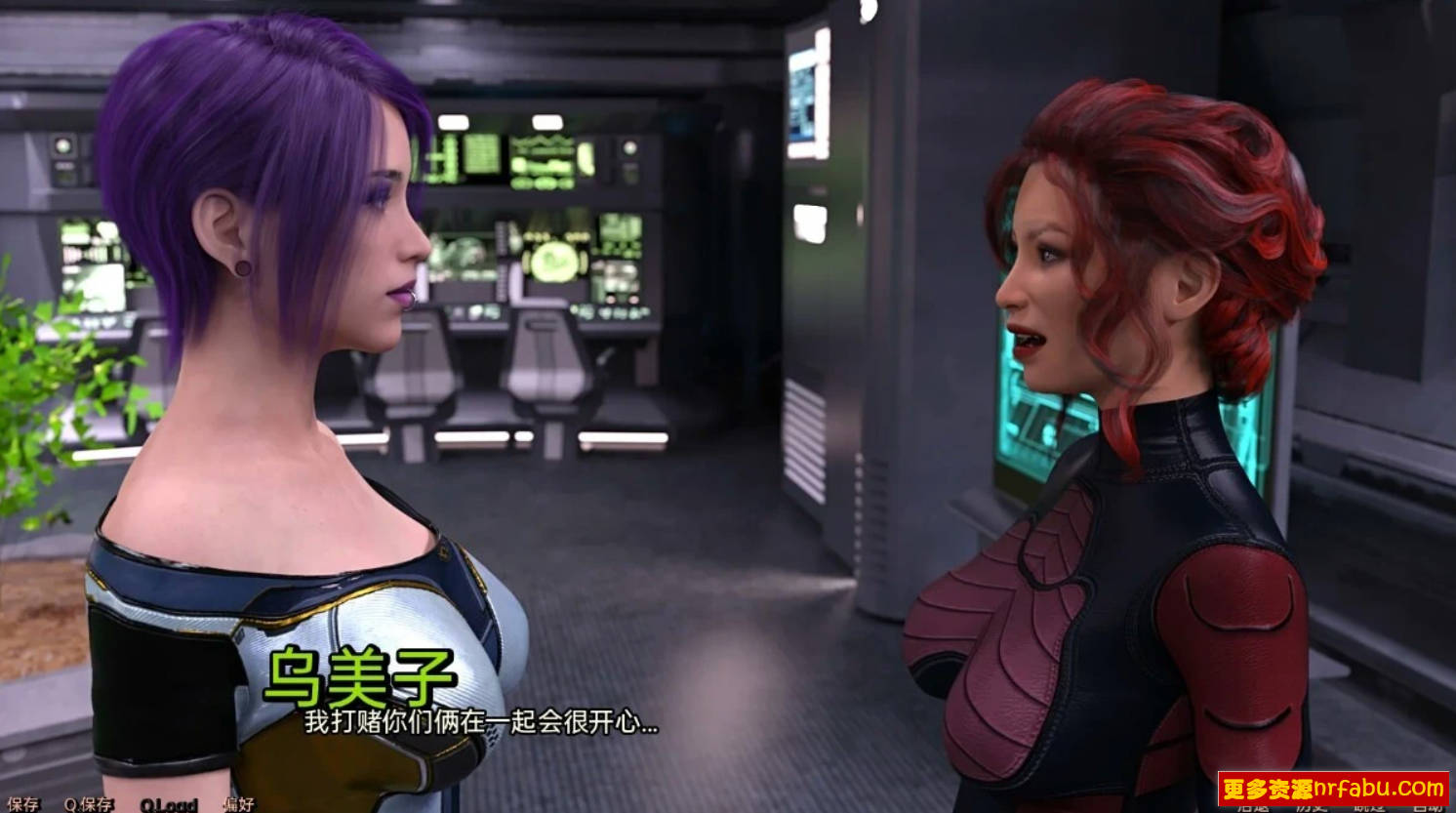 【SD/3D/欧美SLG/汉化】搁浅在太空 EP.13第1-13天 双端高压汉化版【1.6G】