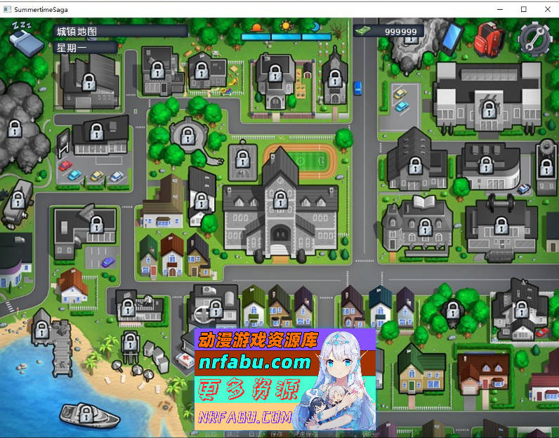 [PC/2D欧美SLG/汉化/动态CG]夏日传说 Ver21.0.0 wip.5258 AI汉化版[更新][1.2G]