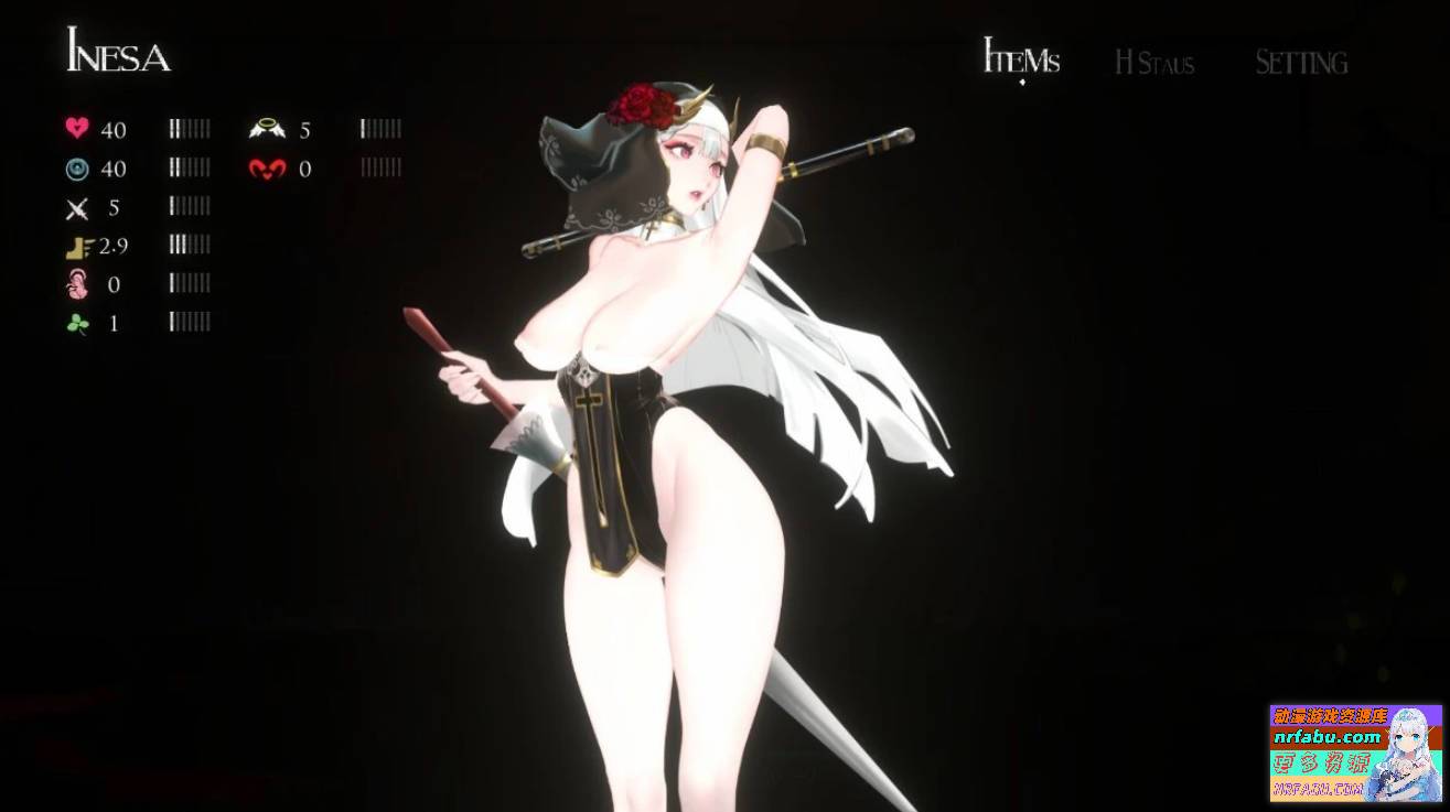 【PC/2D/ACT/中文/白丝高跟】神作:棘罪修女-伊妮莎 ThornSin V0.6.8 中文【4G】